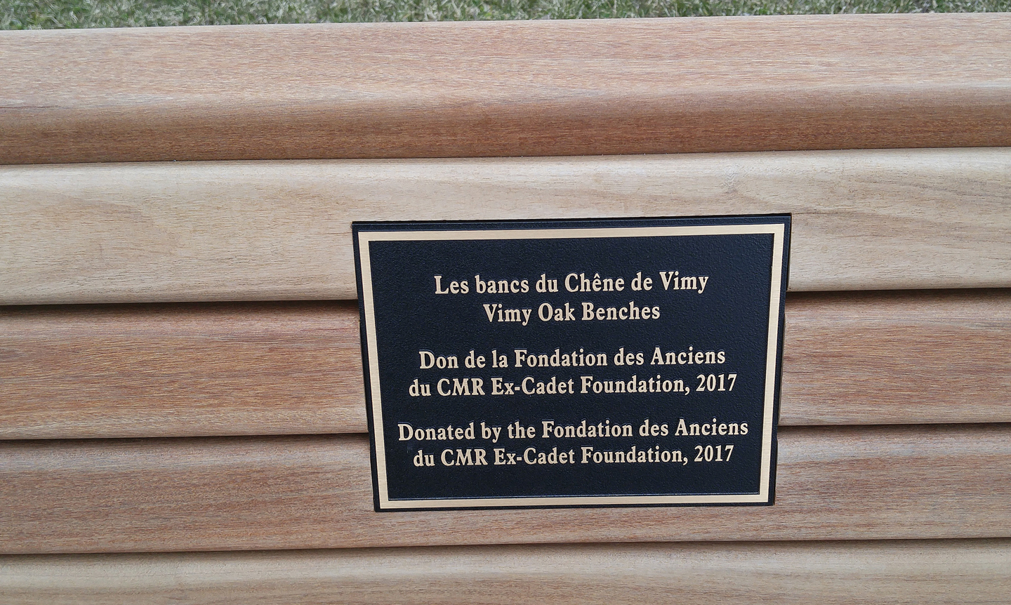 Un chêne de Vimy planté au CMR Saint-Jean –